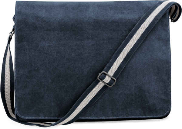 Sac courrier vintage en toile