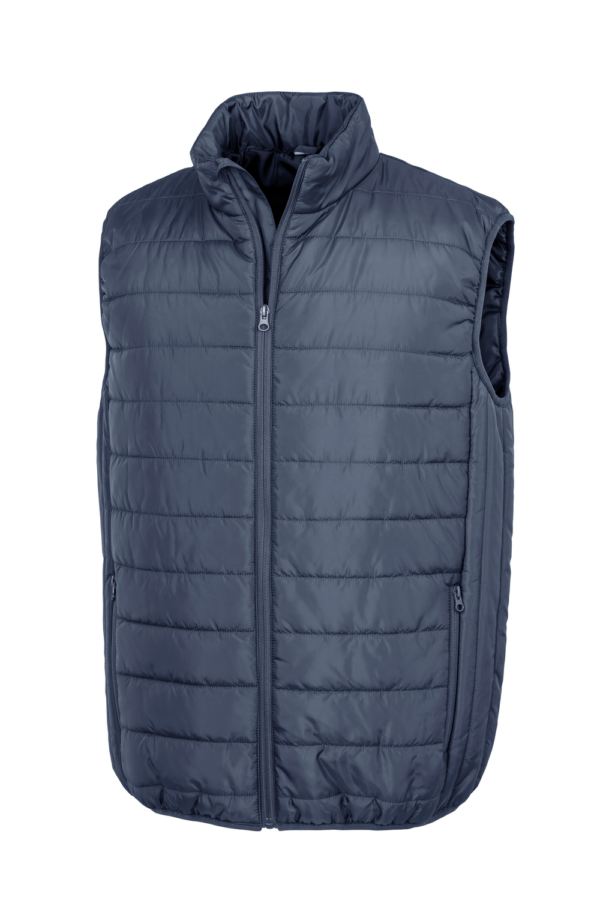 Bodywarmer recyclé et matelassé Core