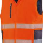 Bodywarmer de sécurité réversible