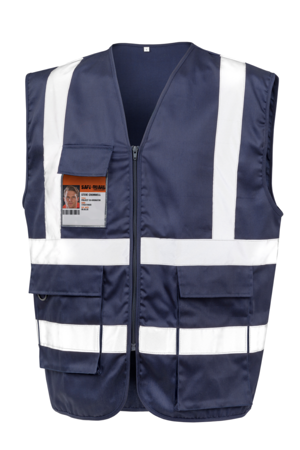 Gilet de sécurité zippé