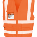 Gilet de sécurité zippé