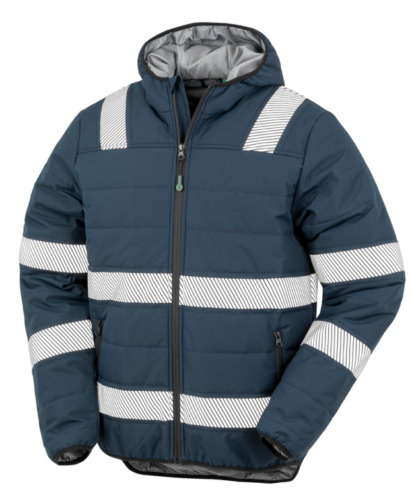 Veste de sécurité recyclée ripstop padded