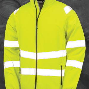 Veste softshell de sécurité recyclée