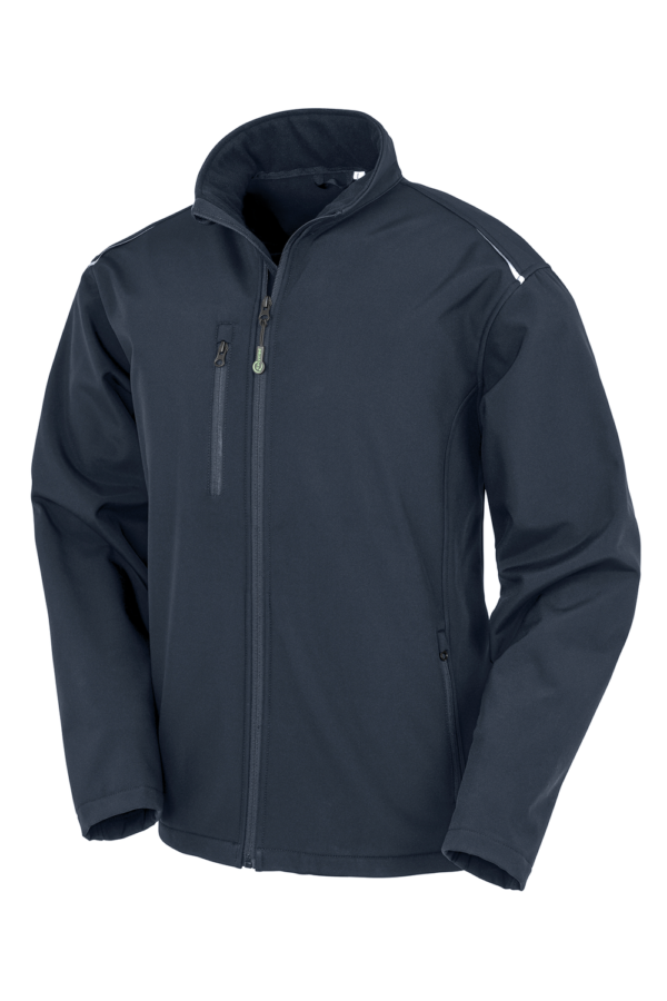 Veste softshell recyclée