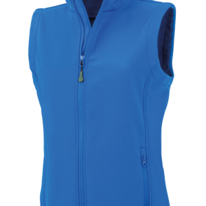 Bodywarmer softshell femme recyclé