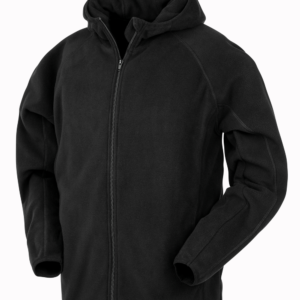 Veste à capuche en micropolaire recyclée