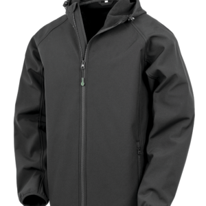 Veste softshell recyclée 3 couches à capuche homme