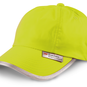 Casquette avec bordures réfléchissantes