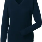 Pullover femme col v