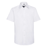 Chemise oxford cintrée manches courtes homme