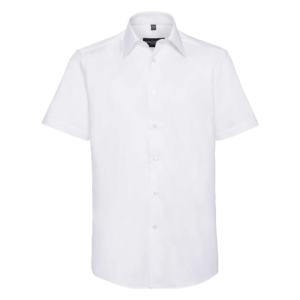 Chemise oxford cintrée manches courtes homme