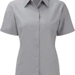 Chemise femme manches courtes Oxford