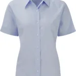 Chemise femme manches courtes Oxford