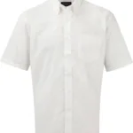 Chemise homme manches courtes Oxford