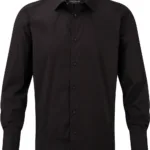 Chemise fittée homme manches longues