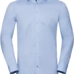 Chemise à motifs chevrons manches longues