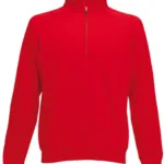 Sweat-shirt col zippé Premium (62-032-0)