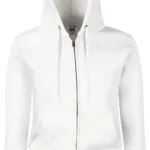 Sweat-shirt femme zippé capuche Premium (62-118-0)