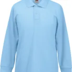 Polo enfant 65/35 manches longues