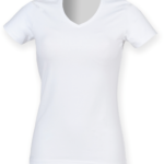 T-shirt femme col v Feel Good