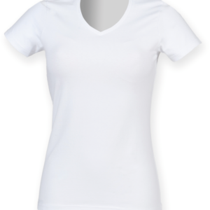 T-shirt femme col v Feel Good