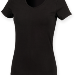 T-shirt femme col v Feel Good