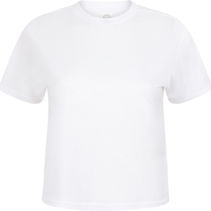 T-shirt court coupe carrée femme