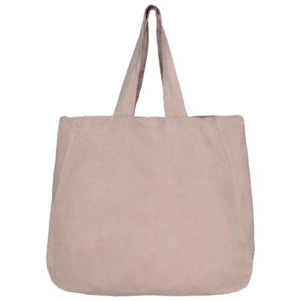 Sac shopping en lin