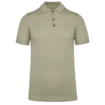 Polo écoresponsable en maille homme