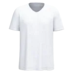 T-shirt écoresponsable col slub à épaules tombantes homme