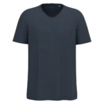 T-shirt écoresponsable col slub à épaules tombantes homme
