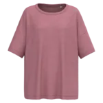 T-shirt écoresponsable slub oversize femme