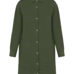 Robe chemise en lin femme