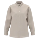Chemise oversize en lin femme