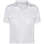 Chemise écoresponsable oversize en lyocell femme