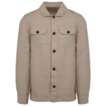 Surchemise délavée en lin homme