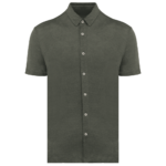 Chemise à manches courtes en lin homme