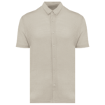 Chemise à manches courtes en lin homme