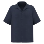 Chemise à manches courtes texturée homme