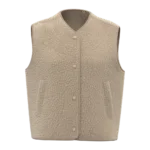 Veste sans manches en sherpa femme