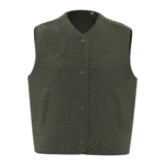Veste sans manches en sherpa femme