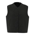 Veste sans manches en sherpa femme
