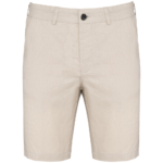 Bermuda en lin homme