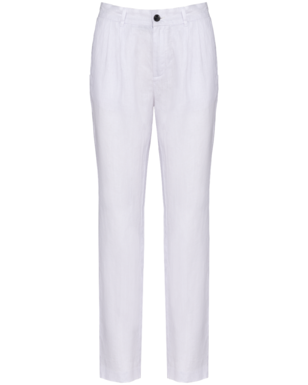 Pantalon en lin femme