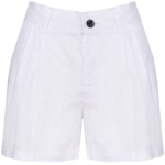 Short en lin femme