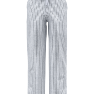Pantalon rayé en lin homme