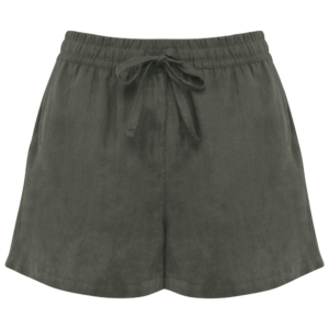 Short en lin femme
