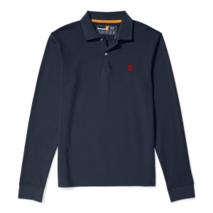 Polo LS piqué slim