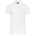 Polo col boutons pression manches courtes homme