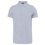 Polo col boutons pression manches courtes homme